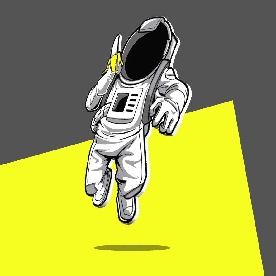 Astronaut with Banana