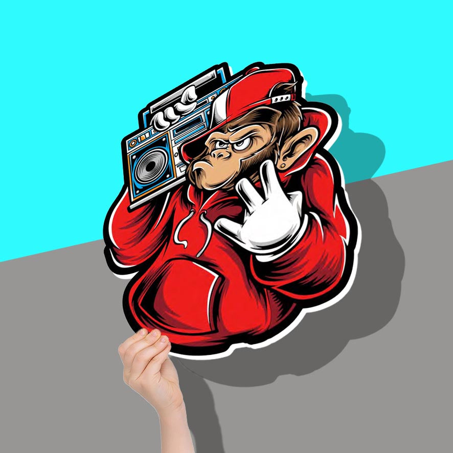 B-Boy Hip hop Monkey