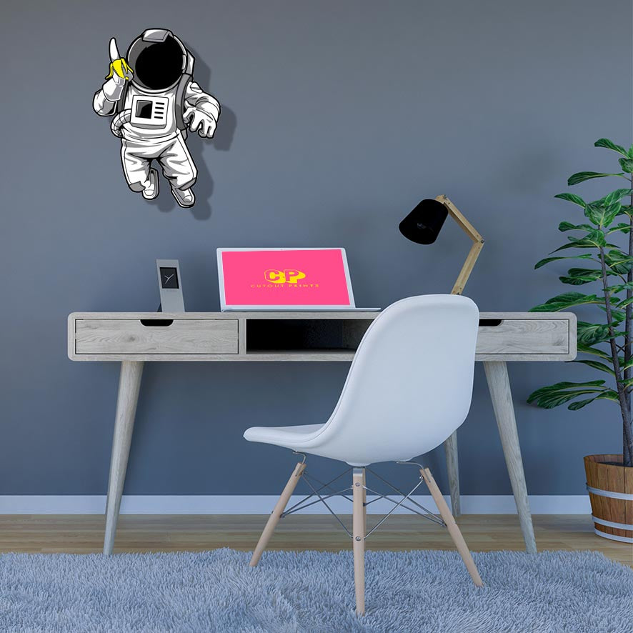 Astronaut with Banana