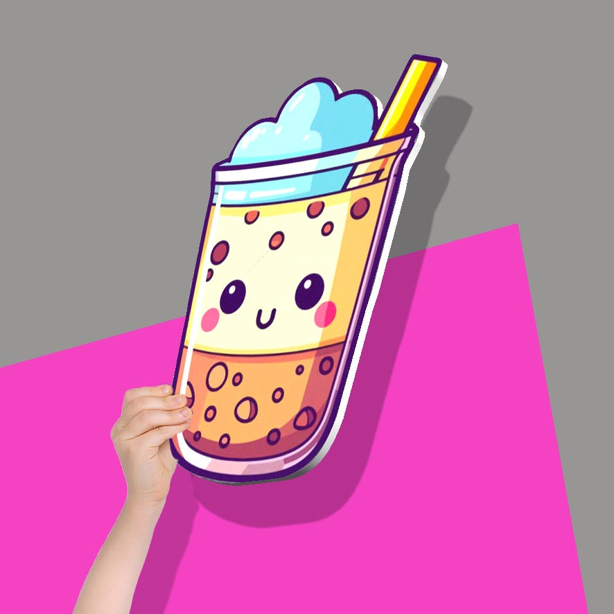 Blue Foam Boba
