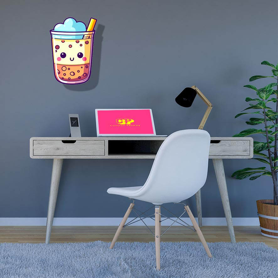 Blue Foam Boba