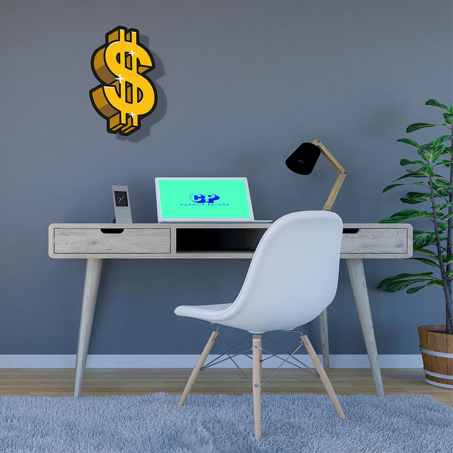 Sparkling Dollar Sign