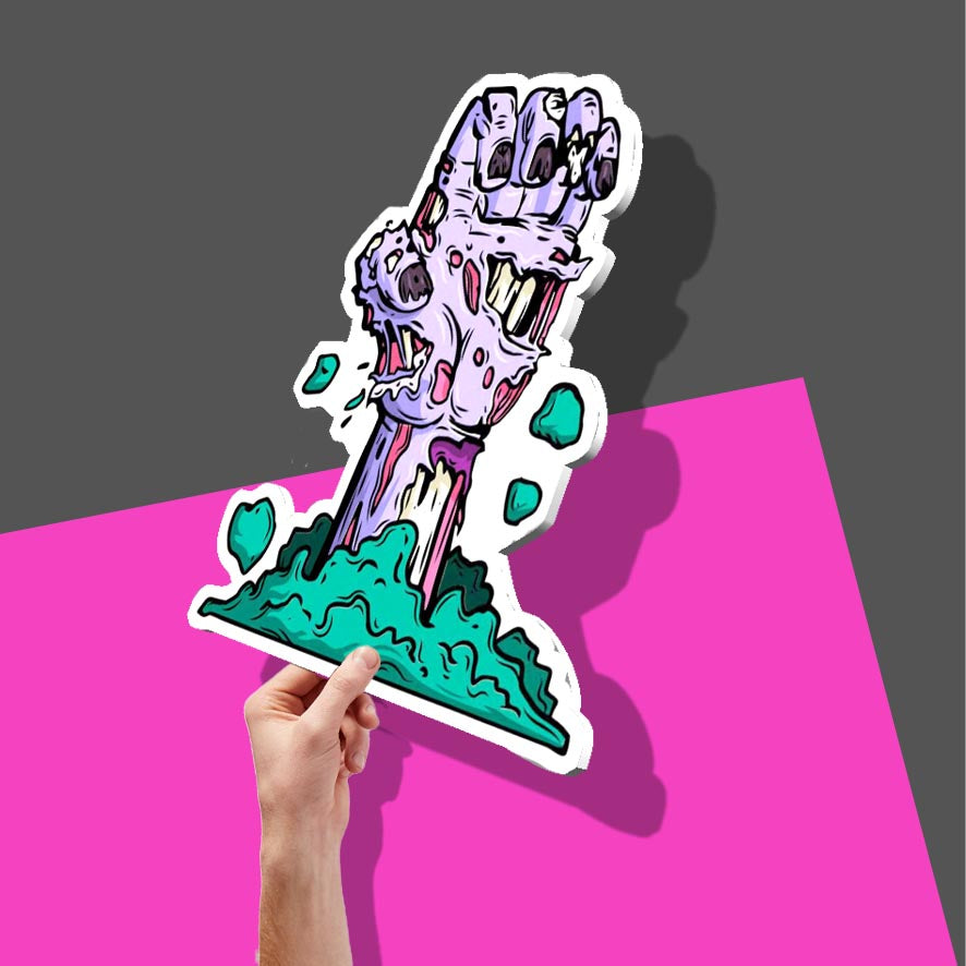 Purple Zombie Hand