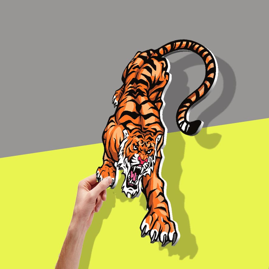Pouncing Tiger