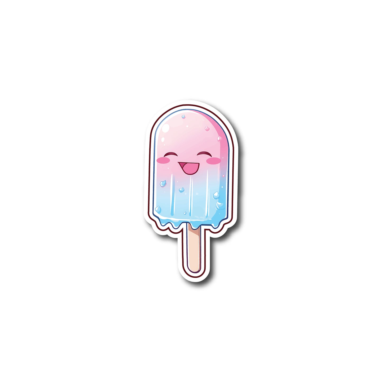 Pink and Blue Bubblegum Lolly