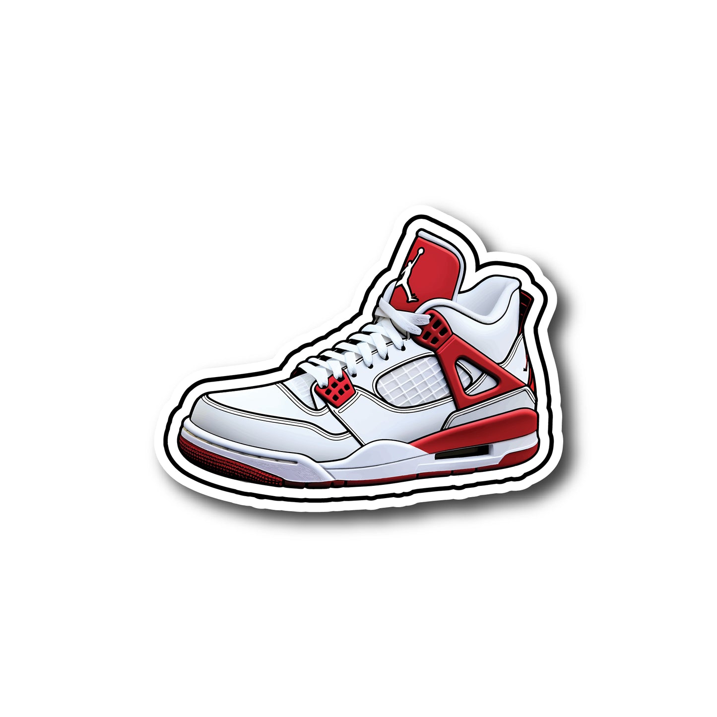 Retro White with red Nike air Jordan