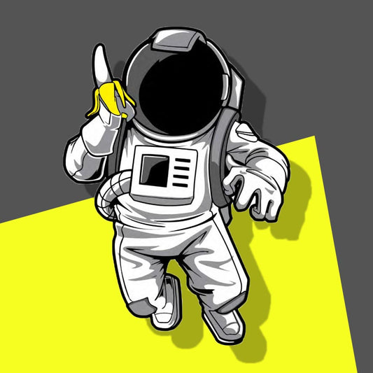 Astronaut with Banana