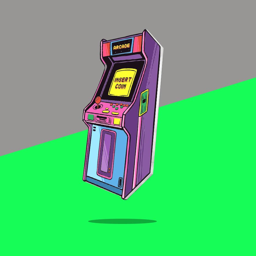 Retro Gaming Arcade Machine