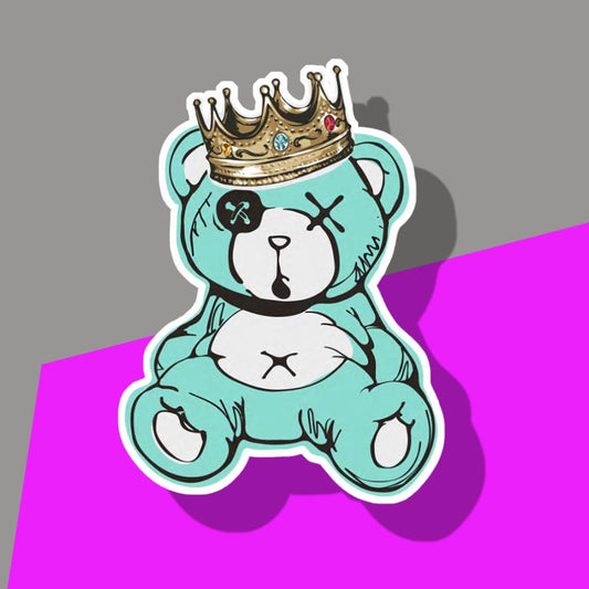 Bear wearing a Crown