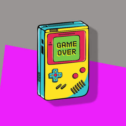 Retro Hand Held Gameboy