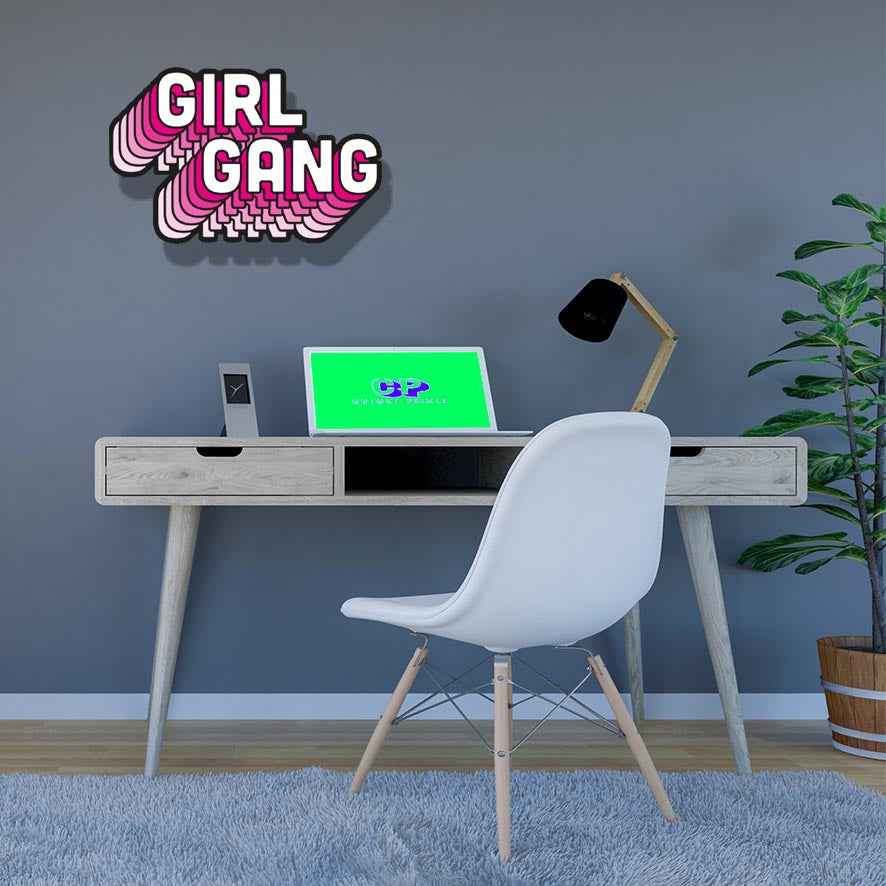 Girl Gang Typography