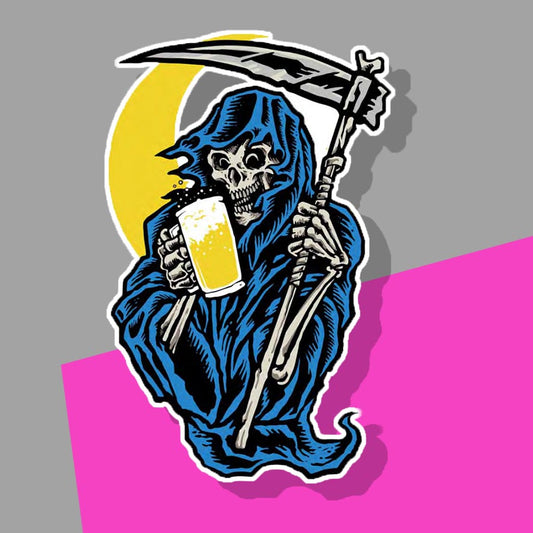 Skeleton Grim Reaper Magic Brew