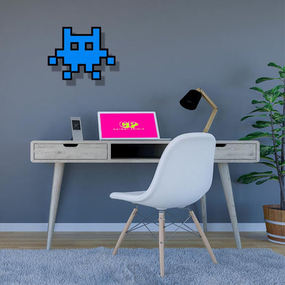 Blue Space Invader