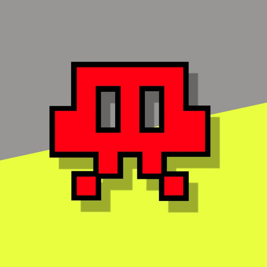 Red Space Invader