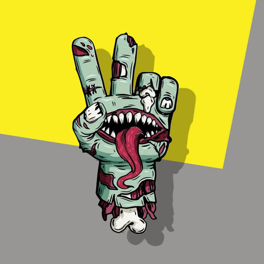 Zombie Peace Sign